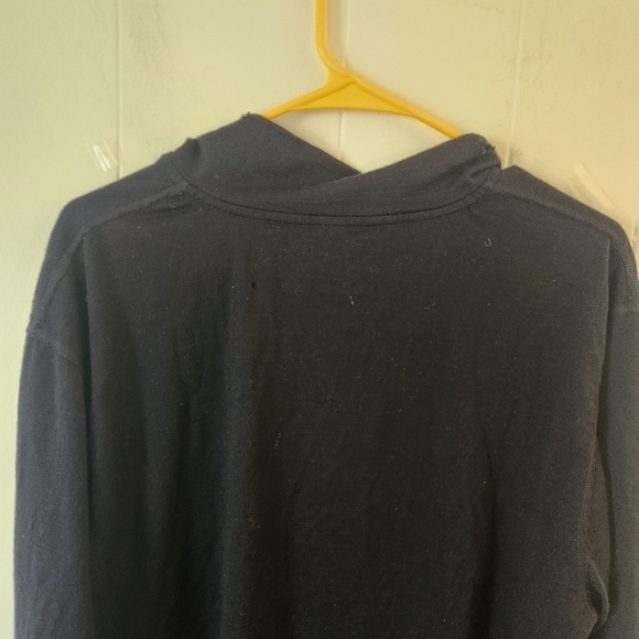 SmartWool Mens Black Merino Wool Baselayer Size XL Flaws - Picture 7 of 15